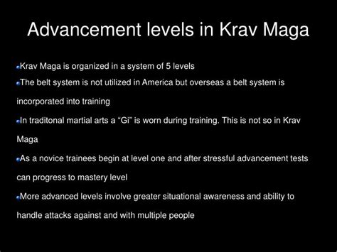 PPT - KRAV MAGA PowerPoint Presentation - ID:6938078