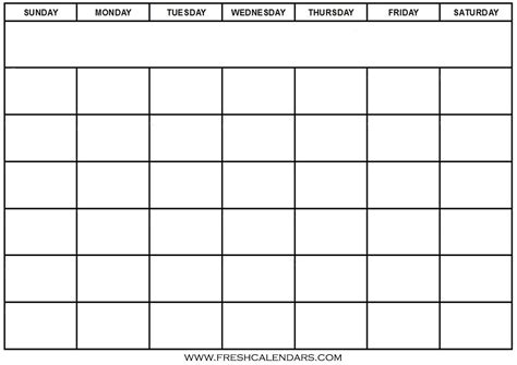 Blank Calendar You Can Type Into - Example Calendar Printable