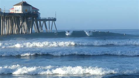 Huntington Beach, CA, Surf, 10/20/2019 AM - Part 2 - YouTube