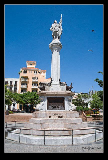 Plaza de Colón | Puerto rico, Statue of liberty, Beautiful