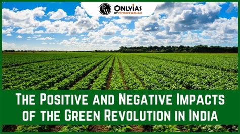 The Positive And Negative Impacts Of The Green Revolution In India ...