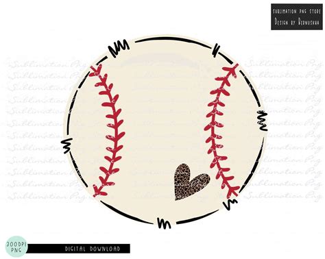Art & Collectibles Drawing & Illustration Digital Download Sublimation Design Baseball PNG ...