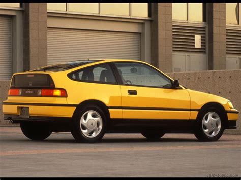 1990 Honda Civic CRX Hatchback Specifications, Pictures, Prices