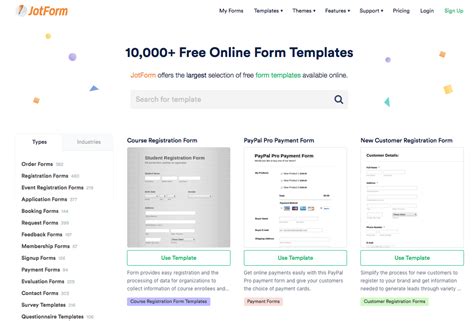 Jotform Form Templates