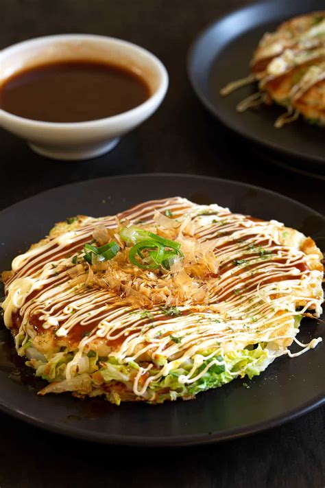 Easy Okonomiyaki Recipe - Japanese Savoury Pancakes | Wandercooks