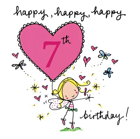 Birthday wishes for granddaughter 7th birthday