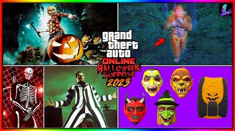 *OUT NOW* HALLOWEEN UPDATE GTA 5 ONLINE! Face Paints, Pumpkin Mask & More! Halloween 2023 DLC ...