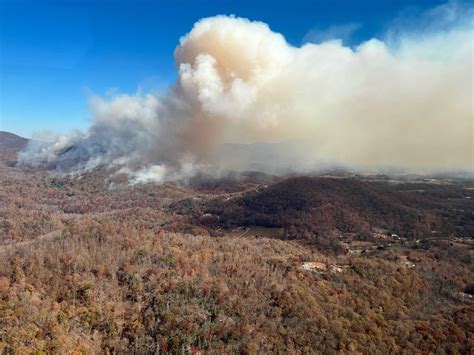 Fire continues to burn in Henderson County, North Carolina: Latest video, updates here