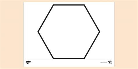 FREE! - Hexagon Colouring Sheet | Colouring Sheets