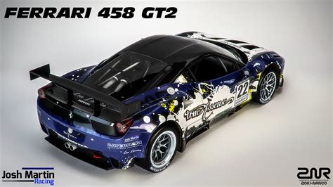 Ferrari 458 GT2 on Behance