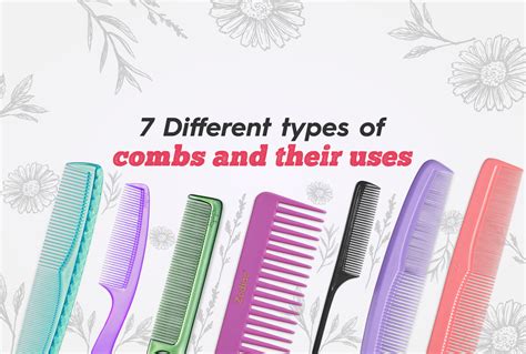 7 Different types of hair combs and their uses – Zodiac COMBS