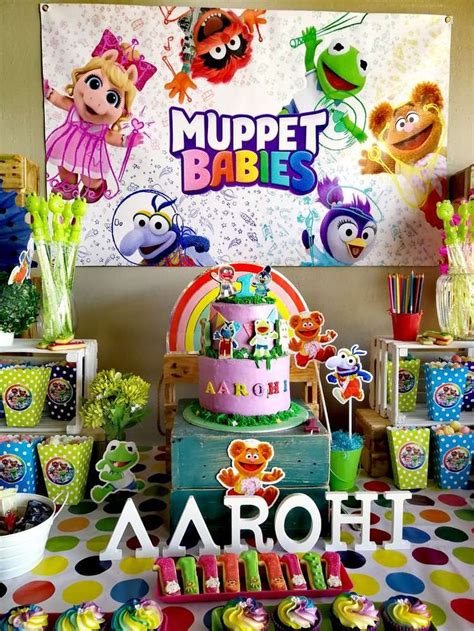 Muppet babies Birthday Party Ideas | Photo 5 of 27 | Baby birthday party boy, Baby birthday ...