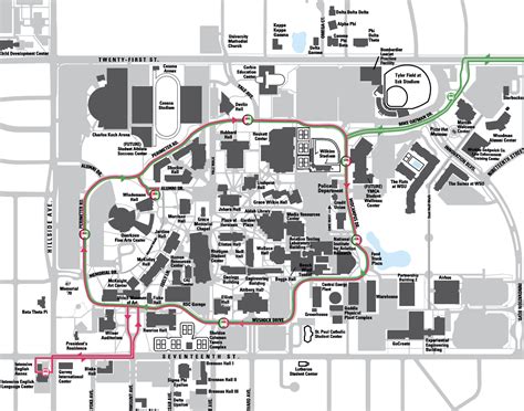 Map Of Wsu Campus