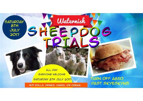 Waternish Sheep Dog Trials - July 8th 2017 - Visit Waternish