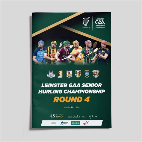 2023 Leinster GAA Hurling Senior Championship Round 4 – dba publishing