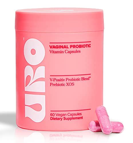 URO Vaginal Probiotics for Women pH Balance with Prebiotics ...