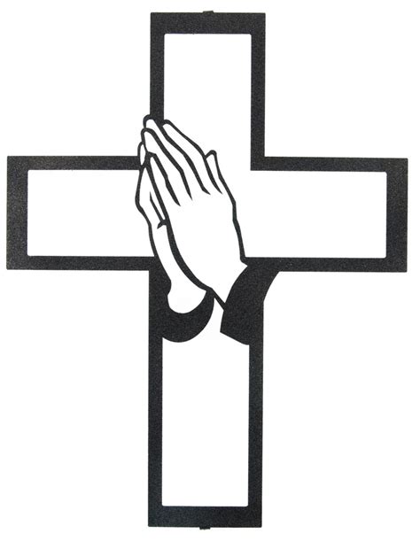 Crosses With Praying Hands - ClipArt Best