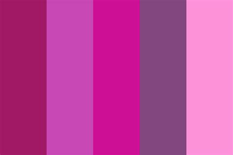 Pink Bubblegum Color Palette