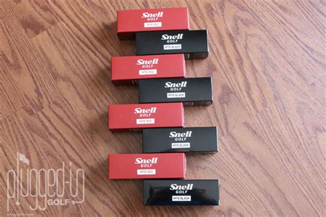 Snell Golf MTB Black and MTB Red Golf Ball Review - Plugged In Golf