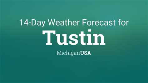 Tustin, Michigan, USA 14 day weather forecast