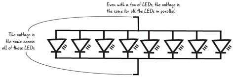 Series Parallel Led Circuit Calculator - Circuit Diagram