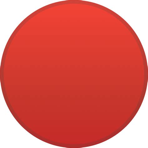 "red circle" Emoji - Download for free – Iconduck