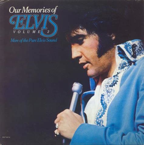 Elvis Presley Our Memories Of Elvis Volume 2 Japanese Promo vinyl LP album (LP record) (818017)