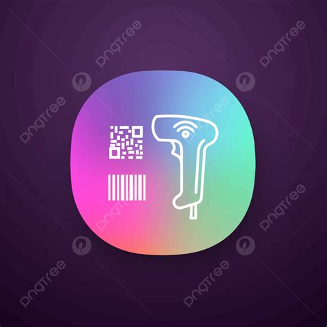 Barcode And Qr Code Scanner App Icon Store Interface Icon Vector, Store, Interface, Icon PNG and ...