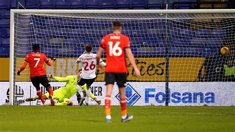 Bolton 1 - 2 Luton - Match Report & Highlights