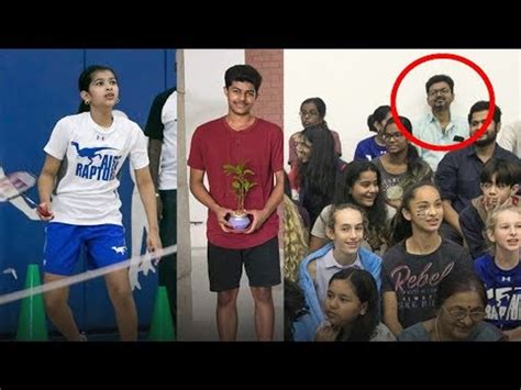 Tamil Actor Vijay Daughter Divya Saasha Photos