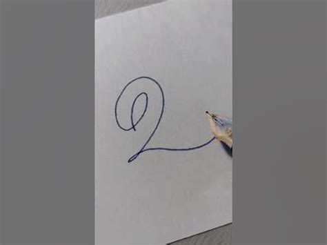 How is that letter Q? handwriting with fountain pen - YouTube