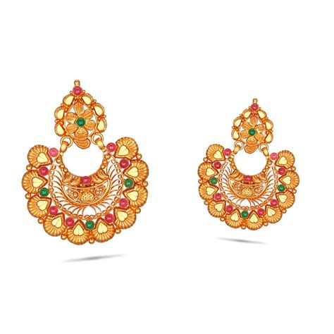 Top more than 165 bridal gold earrings images super hot - seven.edu.vn