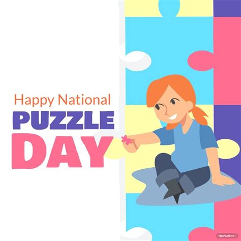 National Puzzle Day Instagram Post - EPS, Illustrator, JPEG, PSD, PNG, SVG | Template.net