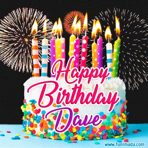 Happy Birthday Dave GIFs - Download on Funimada.com