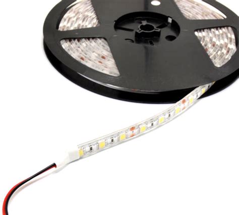 DC 12V 12W 60x 5050 cluster per meter flexible waterproof LED light strip with 3M adhesive (5 ...