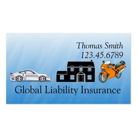 Insurance Adjuster Broker Business Cards | Zazzle