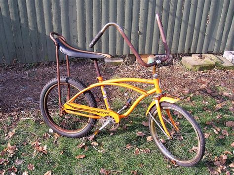 Vintage Huffy All Pro Dragster Muscle Bike 60s-70s Banana Seat Bicycle Orange Bk | #1858207332