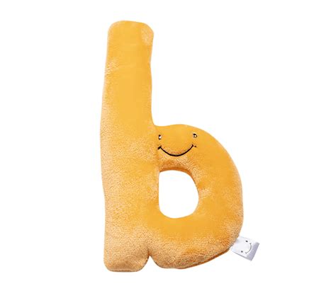 10 Inch Lowercase Plush Letter b | ABC Learning Toy | Alphapals™