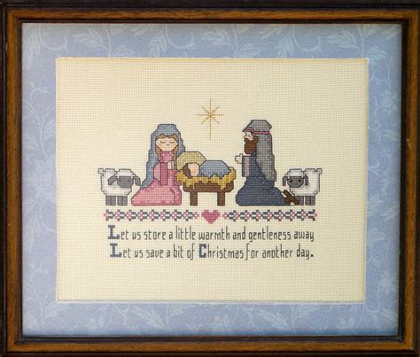 BeeBee Stamps!: Nativity Counted Cross Stitch