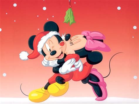 Mickey and Minnie Christmas Wallpaper - Mickey and Minnie Wallpaper (5699848) - Fanpop