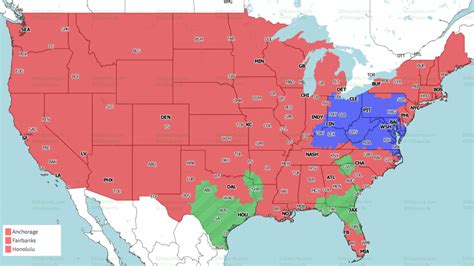 Nfl Coverage Map Week 13 2024 - Leela Myrlene