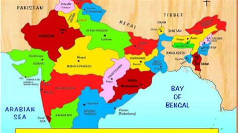 Top 10 Largest States of India in Terms of Area