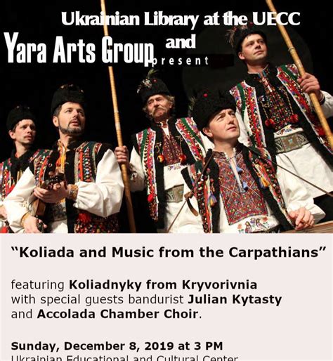 Koliada and Music from the Carpathians | UECC Website