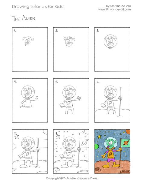 Easy Drawing Tutorials for Kids – Tim's Printables