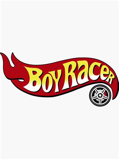 "Boy Racer" Sticker for Sale by anfa | Redbubble