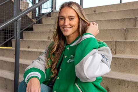 Kylie Kelce Models Princess Diana-Inspired Eagles Jacket for Charity ...