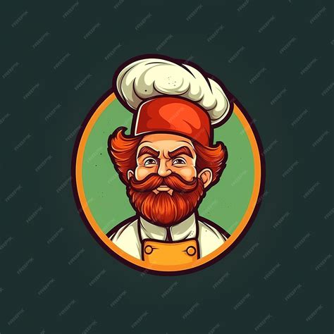 Premium Photo | Chef logo design