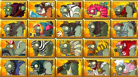 Every Gargantuar in Plants vs Zombies 2 Gameplay - Who is The Strongest ...