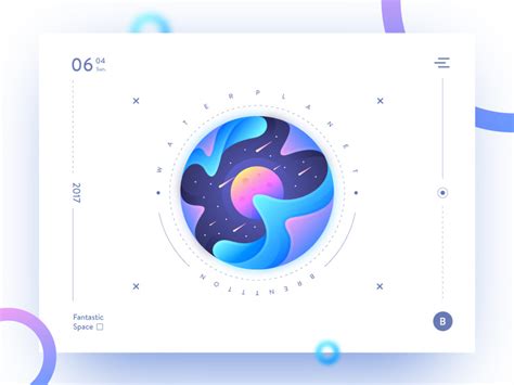 Water Planet by Brenttton on Dribbble