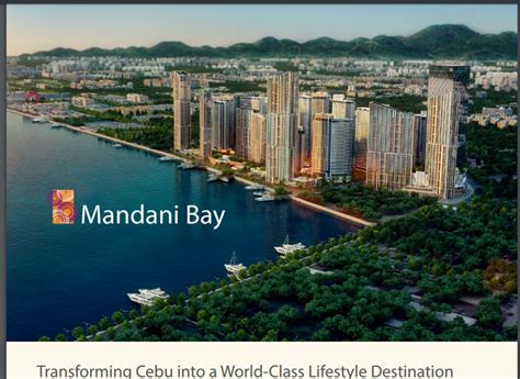 house and lot cebu city: Mandani Bay Cebu World-Class Lifestyle Destination